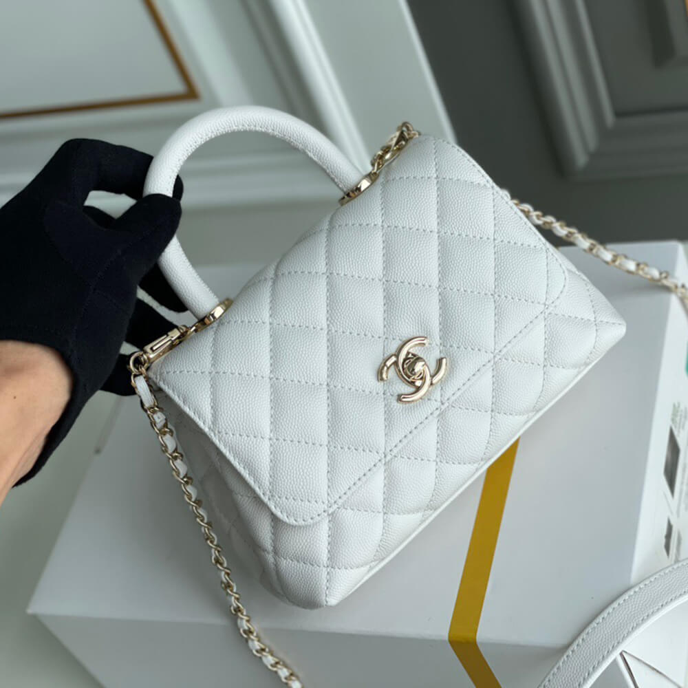 Chanel MINI COCO Handle Bag(HIGH-END GRADE) - Top Club