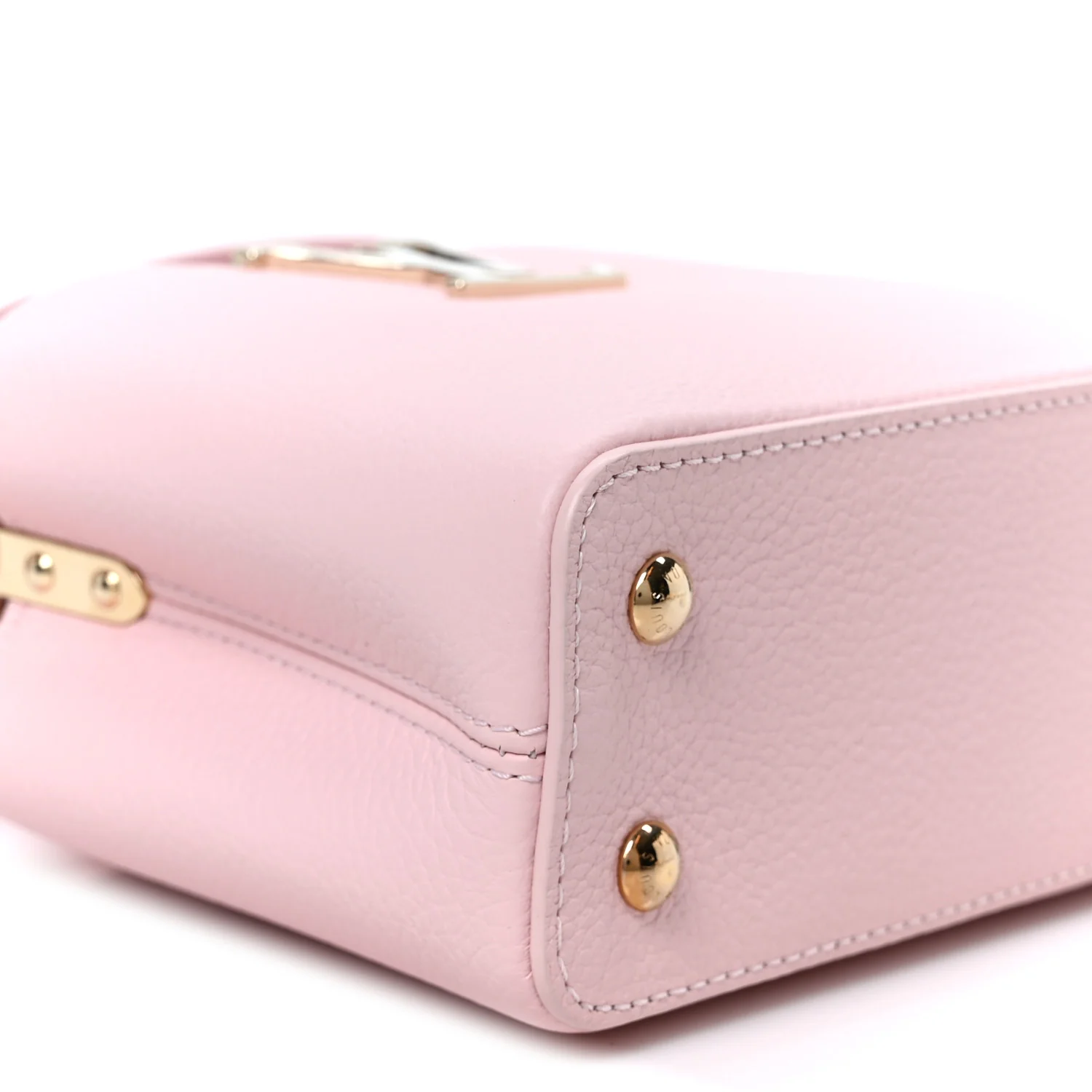 Taurillon Marble Capucines Mini Pink - Top Club