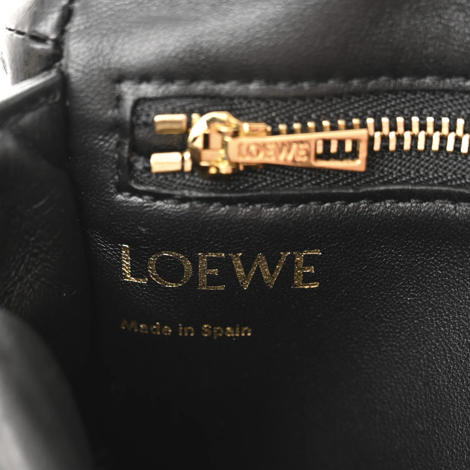 Shiny Nappa Lambskin Mini Goya Puffer Bag Black - Top Club