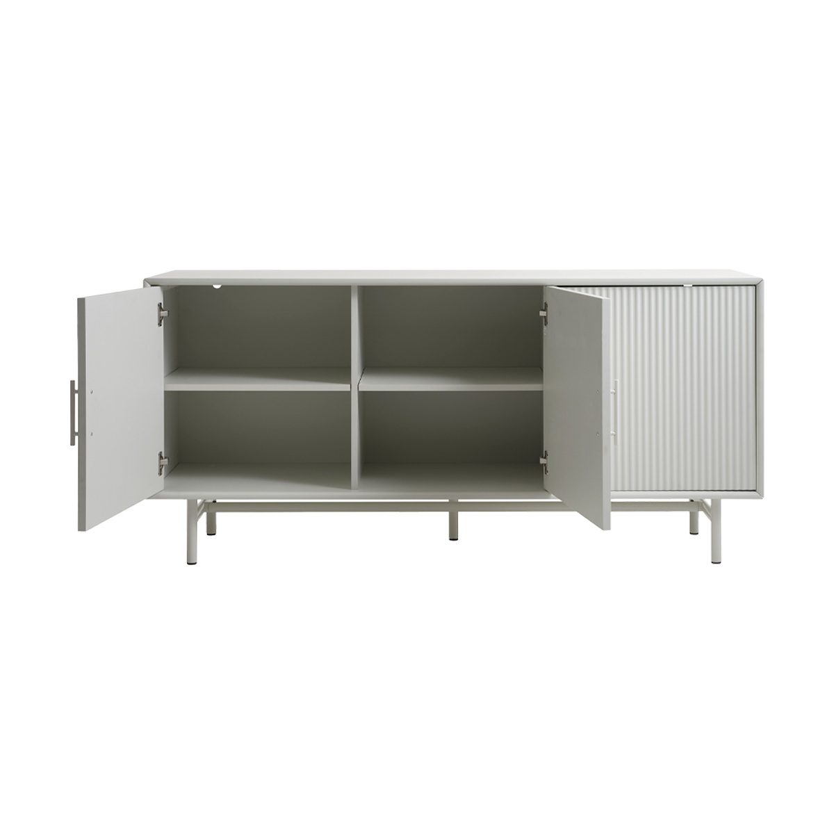 Dressoir Arlo hout Grijs