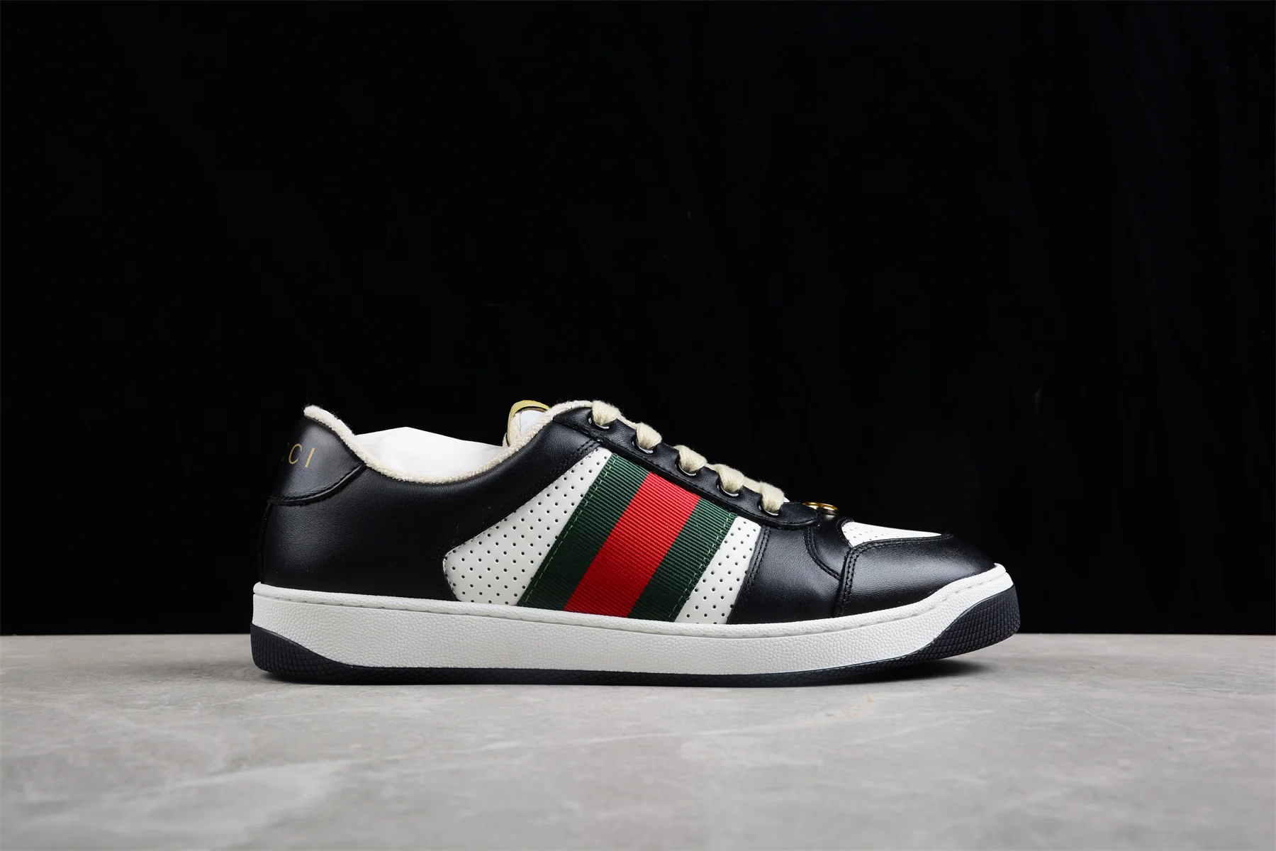 Gucci Wmns Screener 'Black White' - Sneaker Replica Workshop