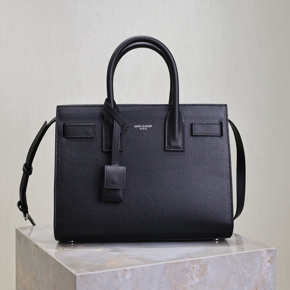 YSL SAC DE JOUR IN SUPPLE GRAINED LEATHER   BABY(HIGH-END GRADE)