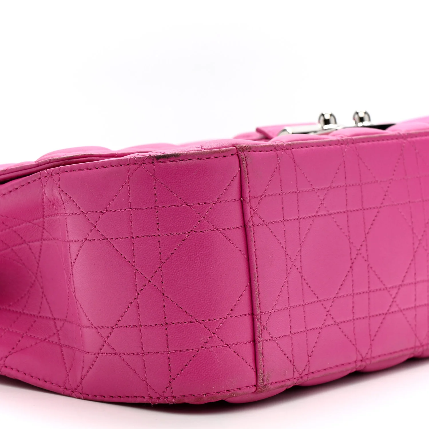 Lambskin Cannage Large Miss Dior Flap Sorbet - Top Club