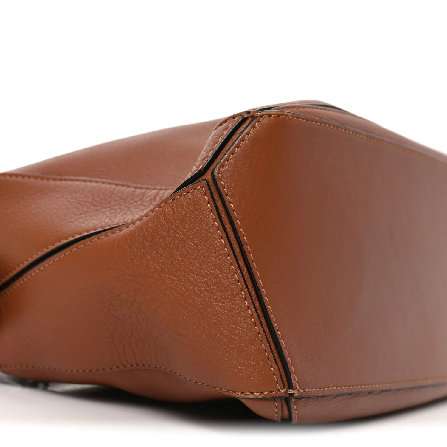 Calfskin Small Puzzle Bag Tan - Top Club