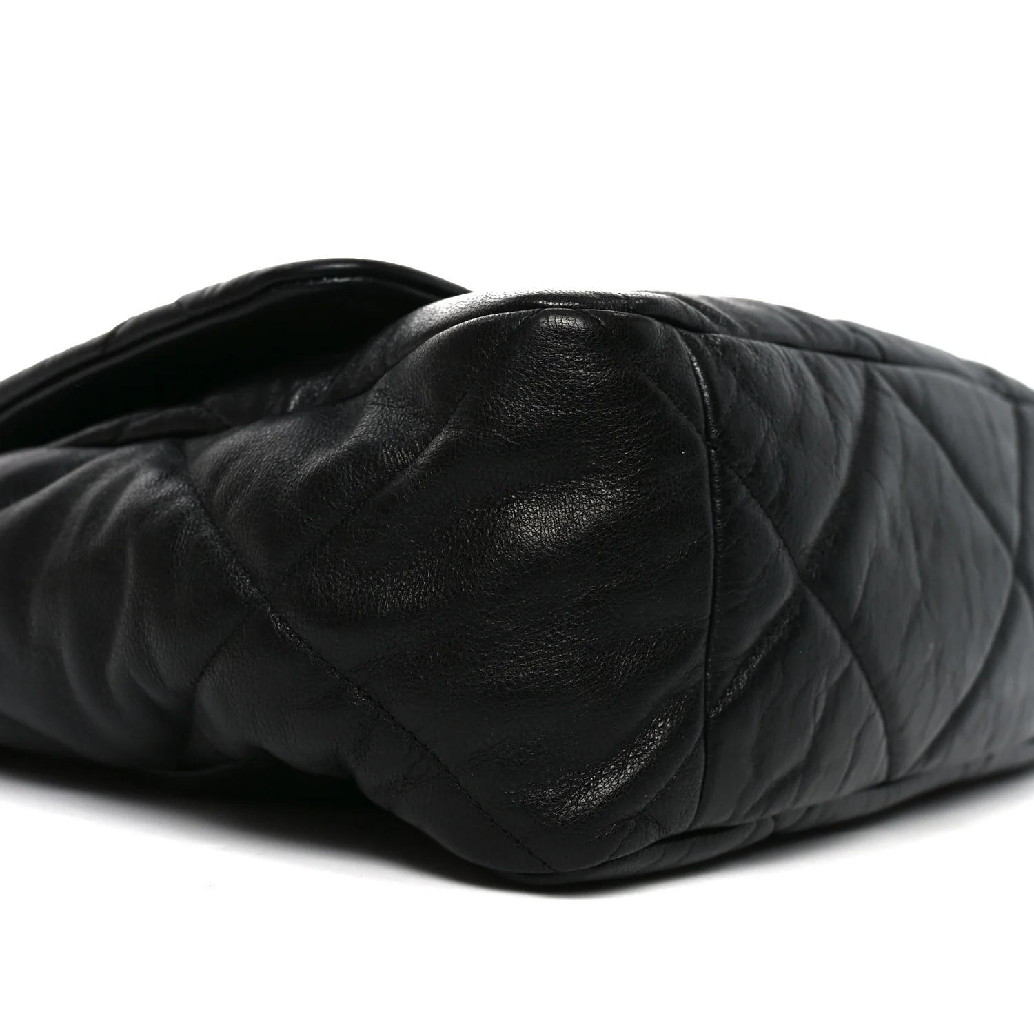 Goatskin Quilted Maxi Chanel 19 Flap Black - Top Club
