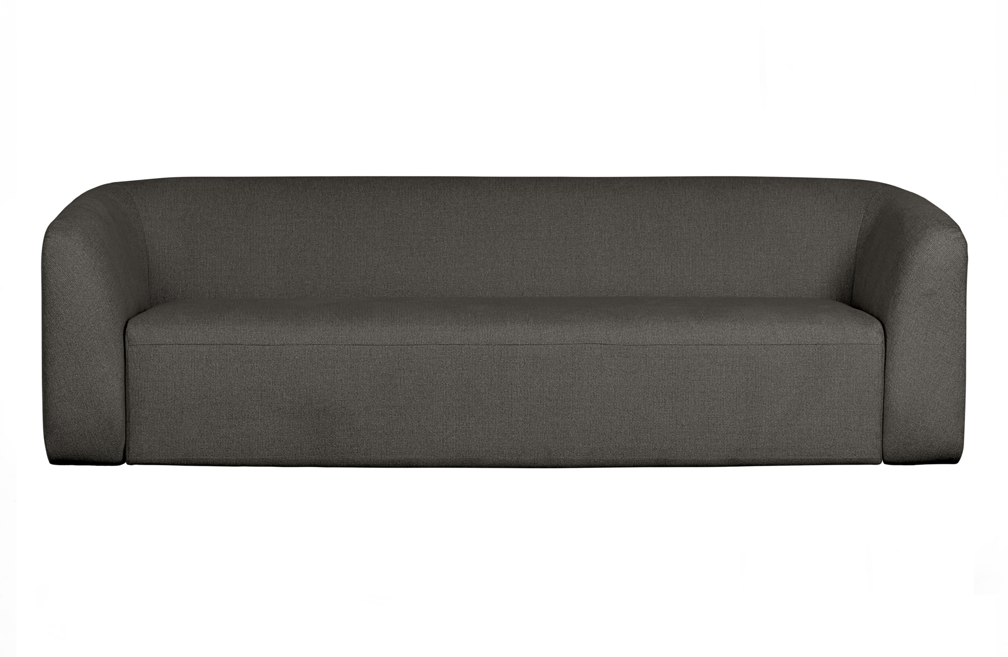 BePureHome 3-zitsbank Sloping Grijs/Zwart Melange