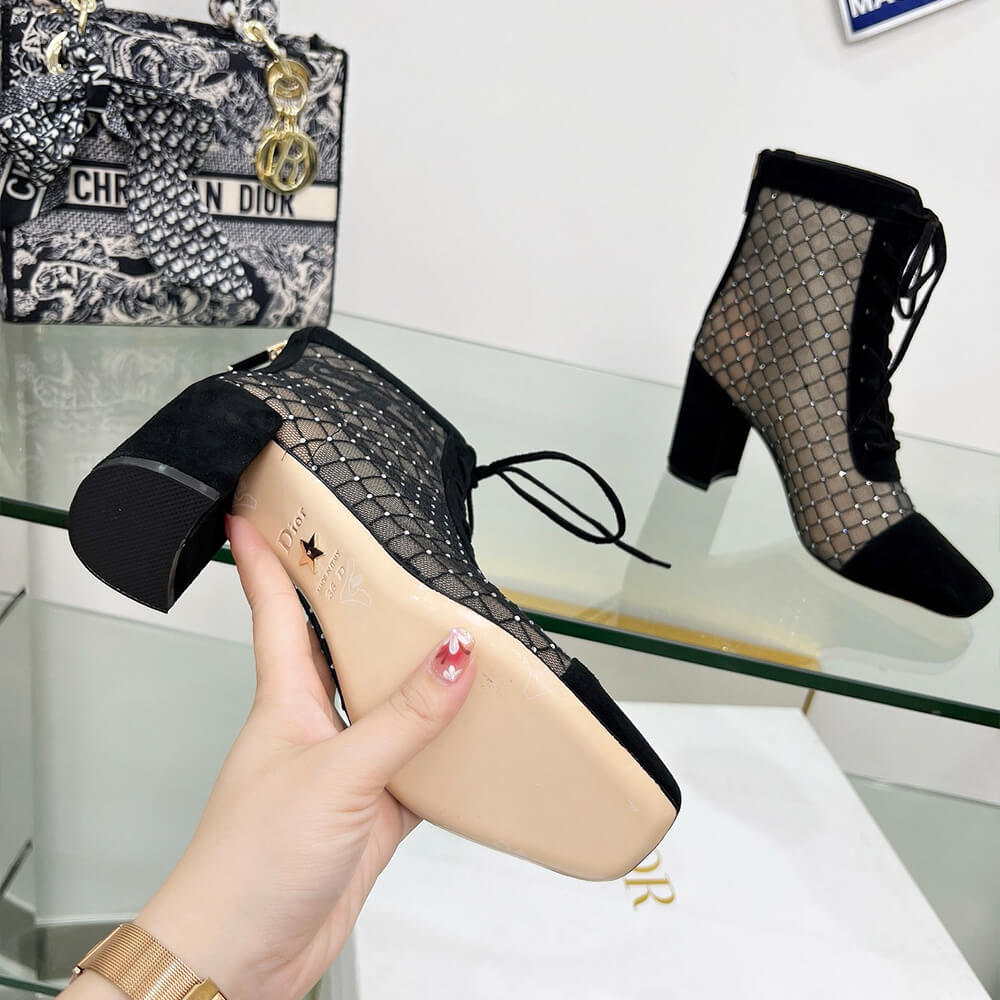 Dior Naughtily-D Heeled Ankle Boot - Top Club