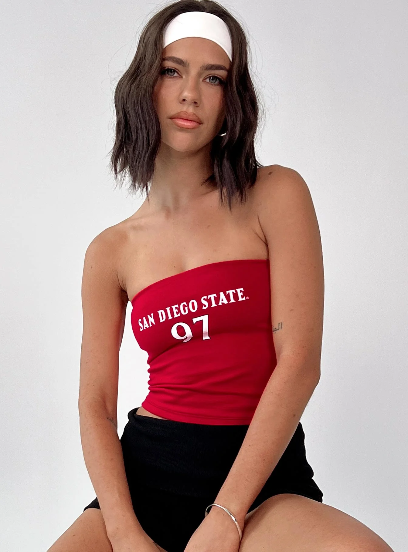 SDSU Tube Top Red