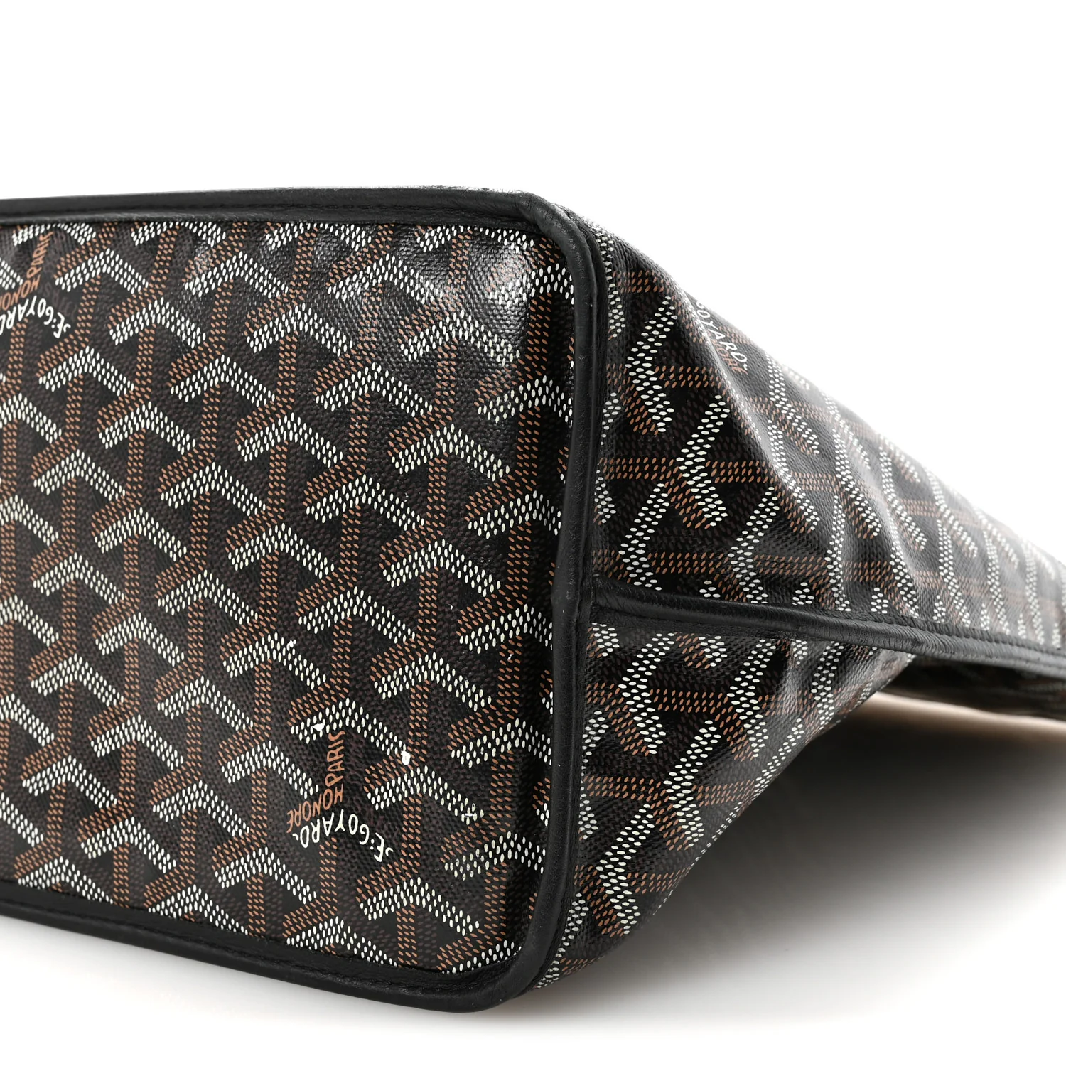 Goyardine Reversible Anjou PM Black - Top Club