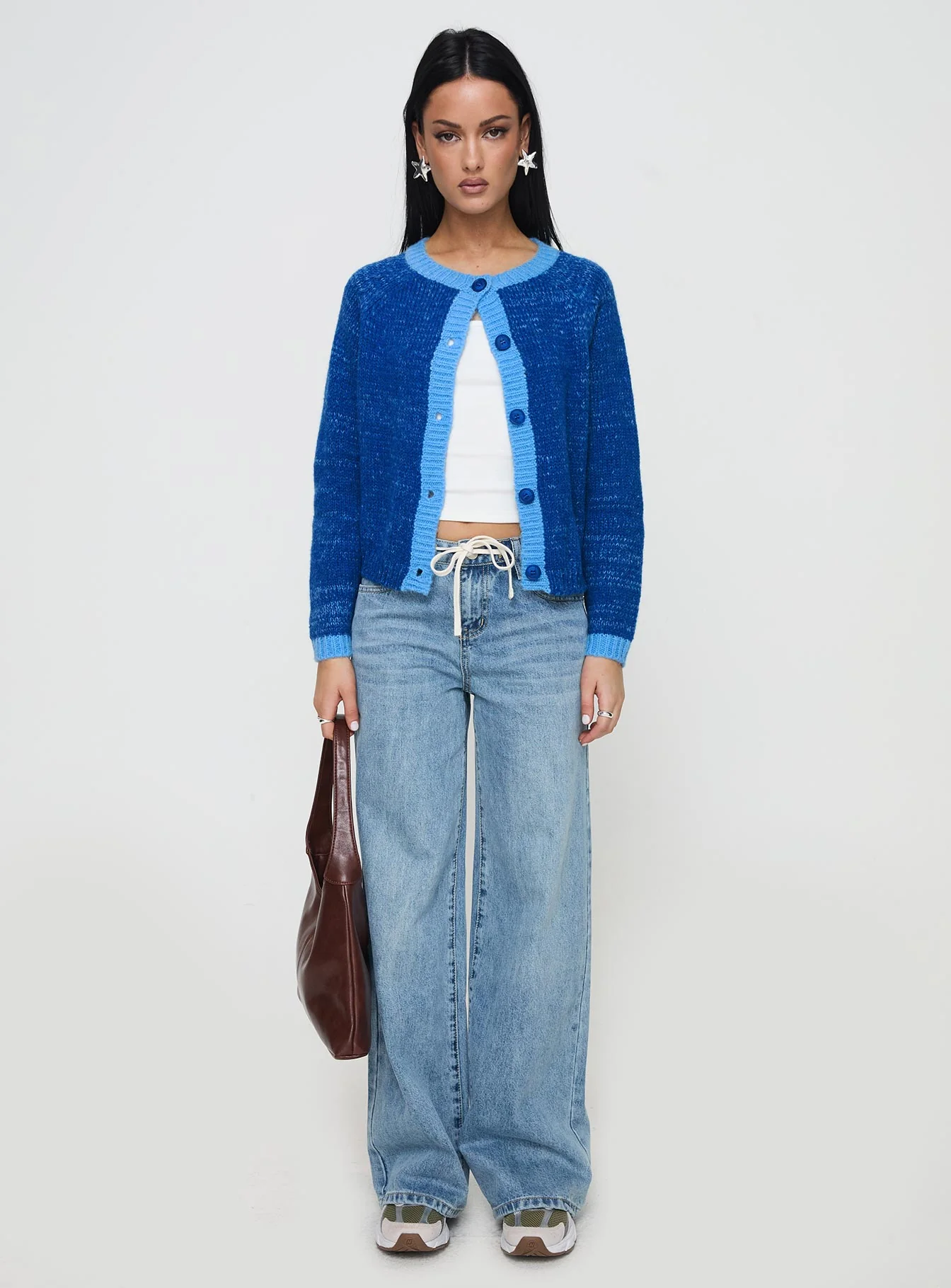 Oak Meadow Cardigan Blue