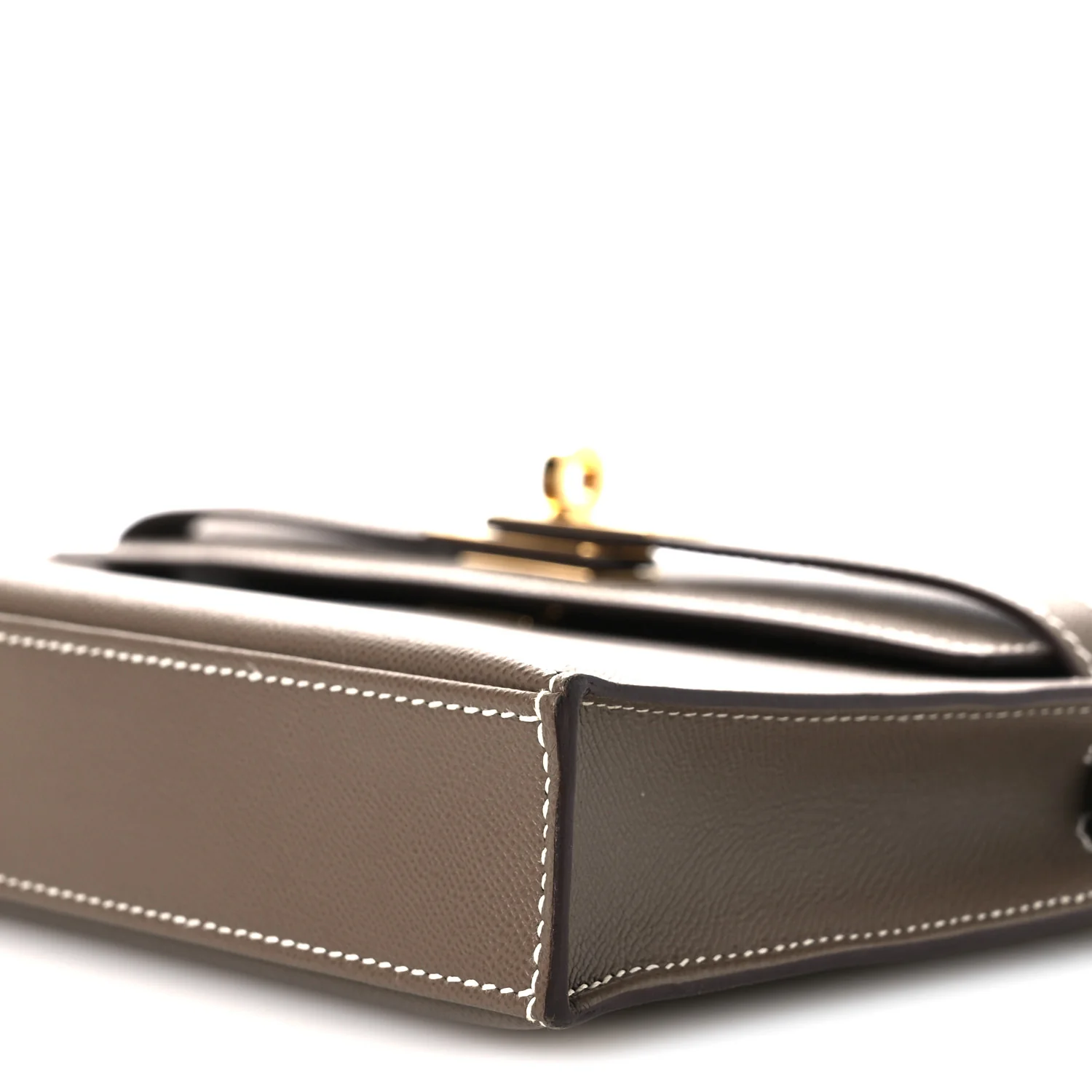 Madame Calfskin Kelly Elan Etoupe - Top Club