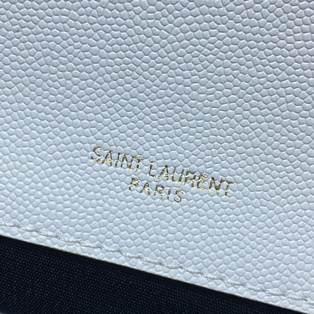 YSL kate medium in grain de poudre embossed leather - Top Club