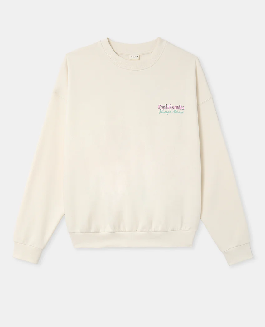 Pimkie Sweat oversize avec print poitrine et dos