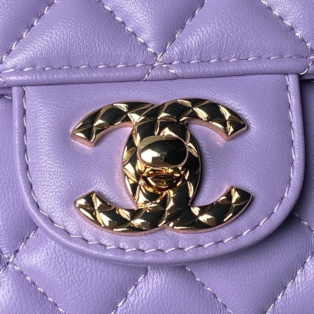 CHANEL Mini Flap Bag with Top Handle - Top Club