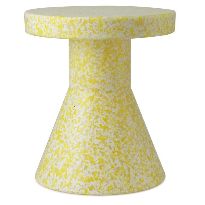 Bijzettafel Bit cone yellow