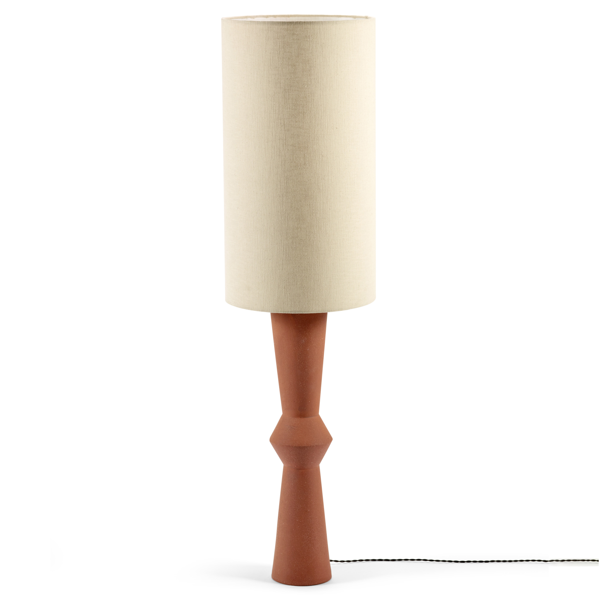 Vloerlamp Marie-ann red/brown/beige