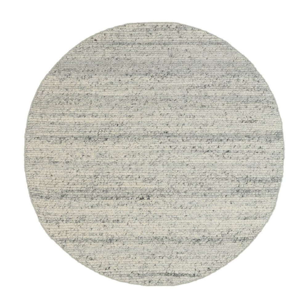 Vloerkleed Sten grey Ø200 cm