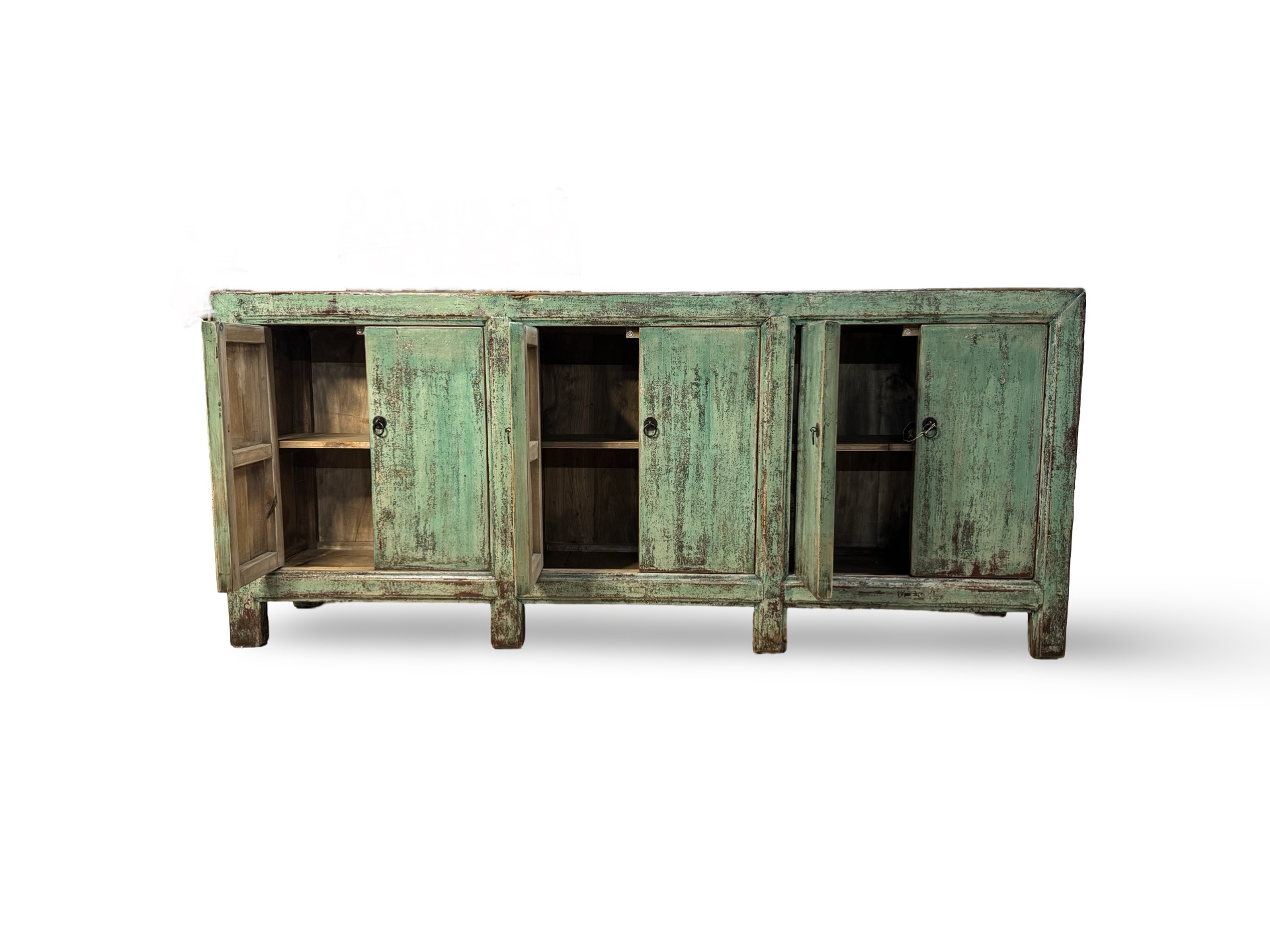 Dressoir 6 deuren aqua uniek Dressoir 6 deur  aqua uniek