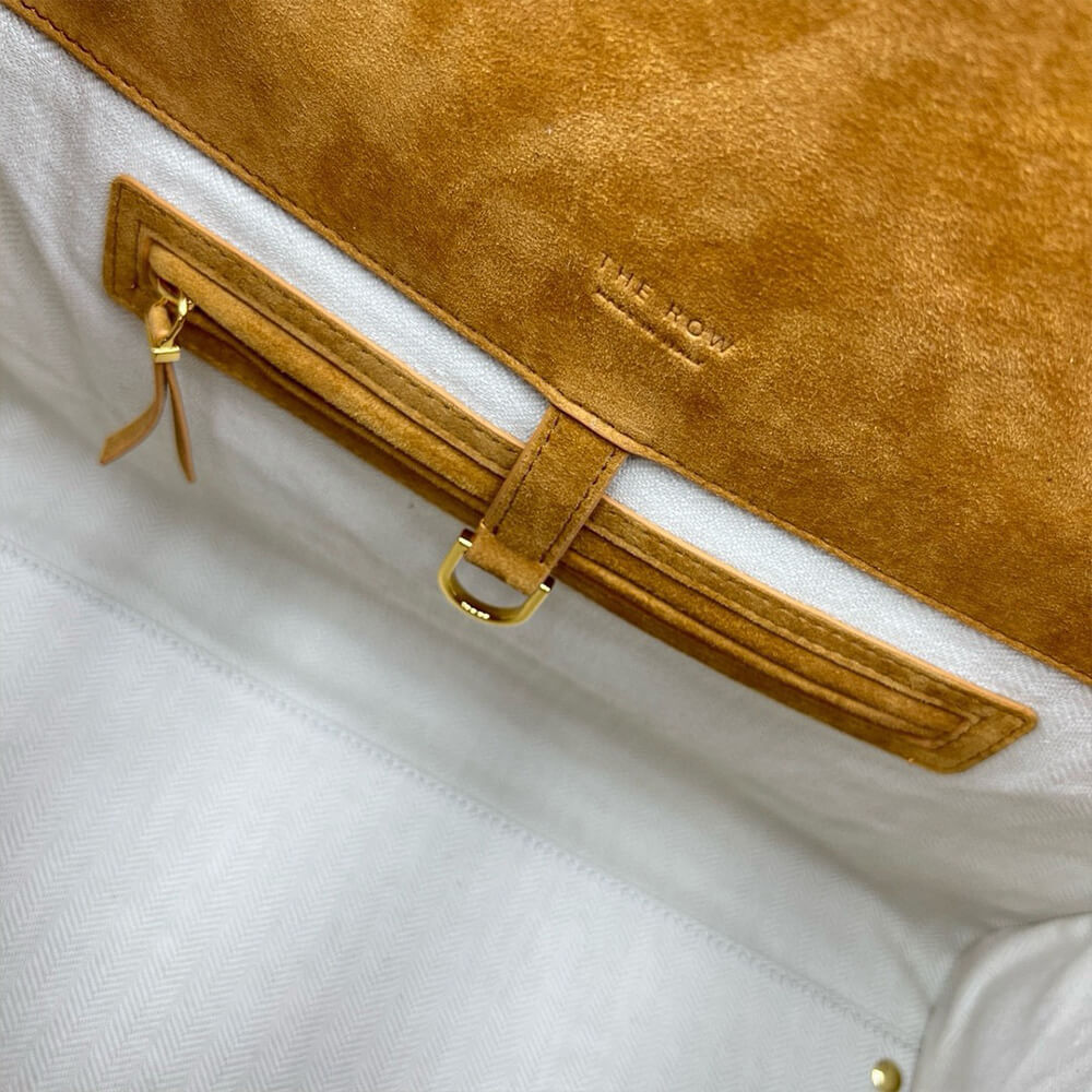 THE ROW  Soft Margaux 15 sued bag(High-end Grade) - Top Club