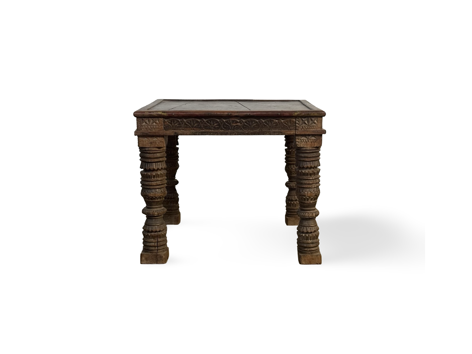 Salontafel vierkant snijwerk uniek Salontafel vierkant uniek