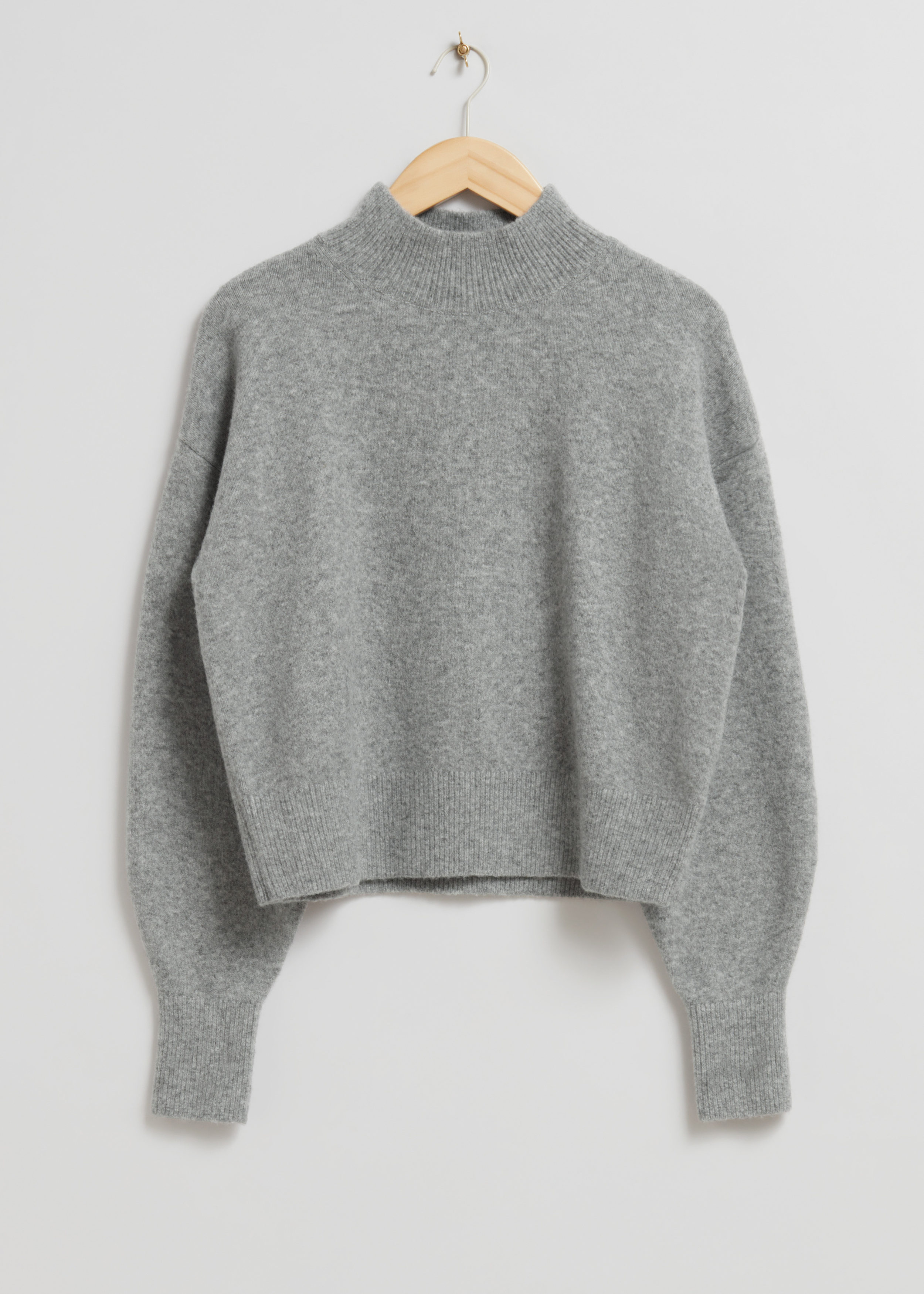 & Other Stories MOCK-NECK SWEATER