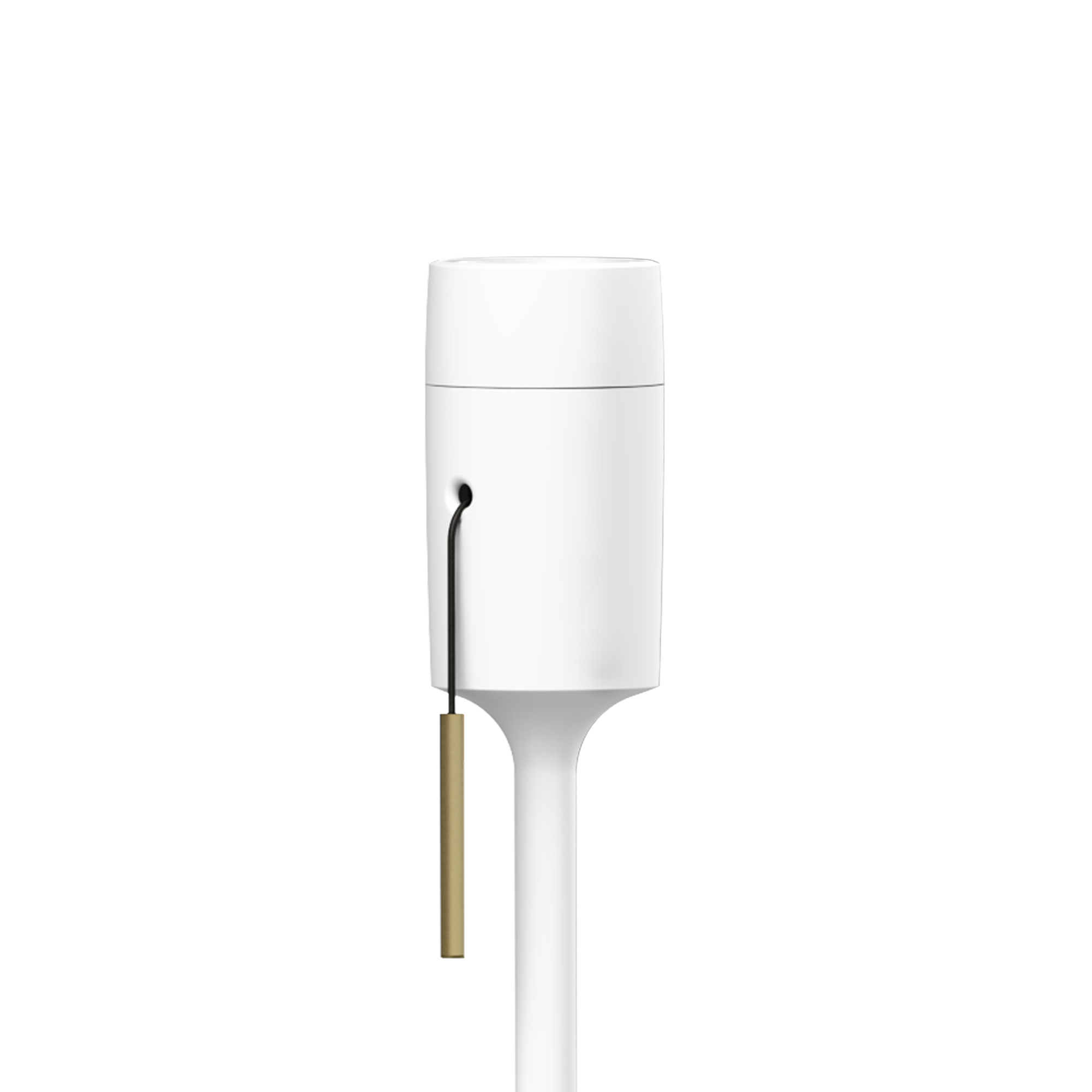 Vloerlamp standaard Sante - 140 cm Wit