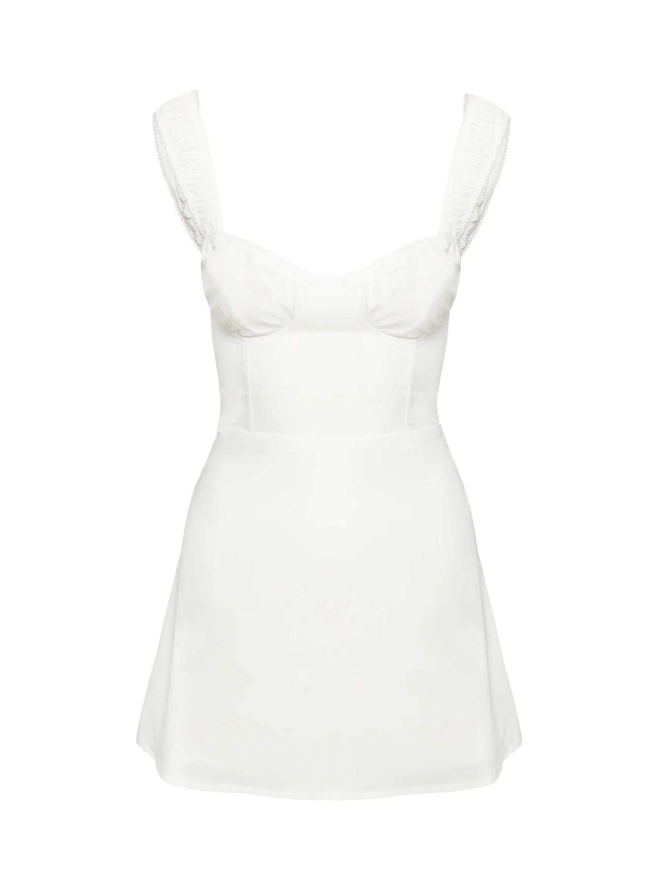 Faubert Mini Dress White