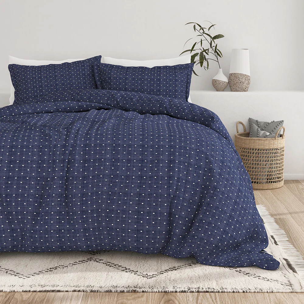 Polkadot Pattern 3-Piece Duvet Cover Set (Sale)