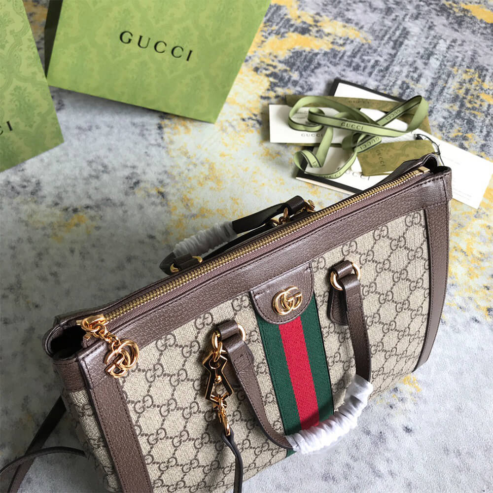 OPHIDIA GG MEDIUM TOTE BAG - Top Club