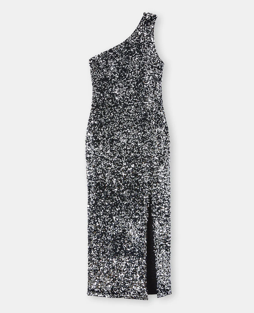 Pimkie Robe longue asymétrique avec sequins