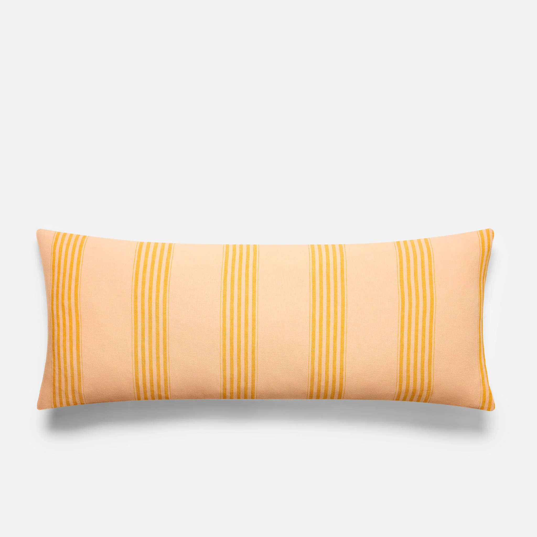 Washed European Linen Lumbar Pillow Cover