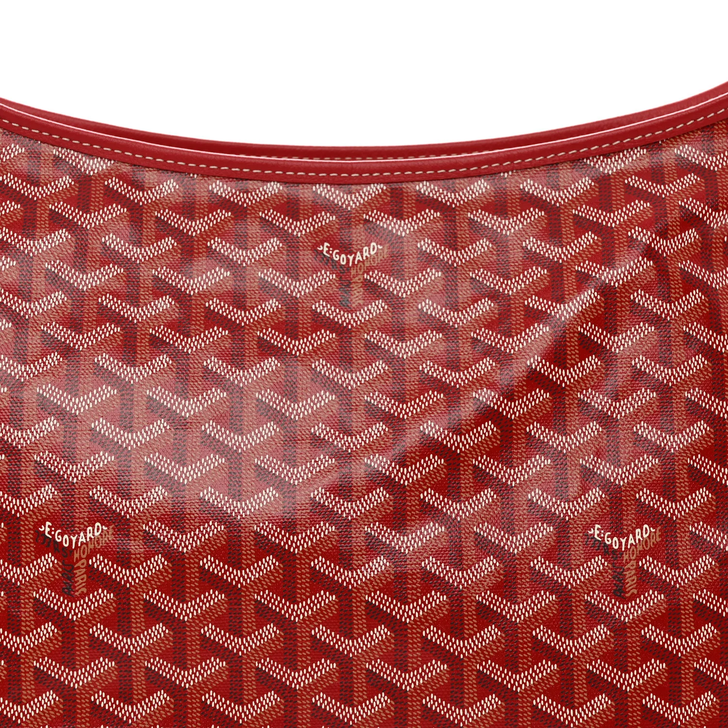 Goyardine Boheme Hobo Red - Top Club