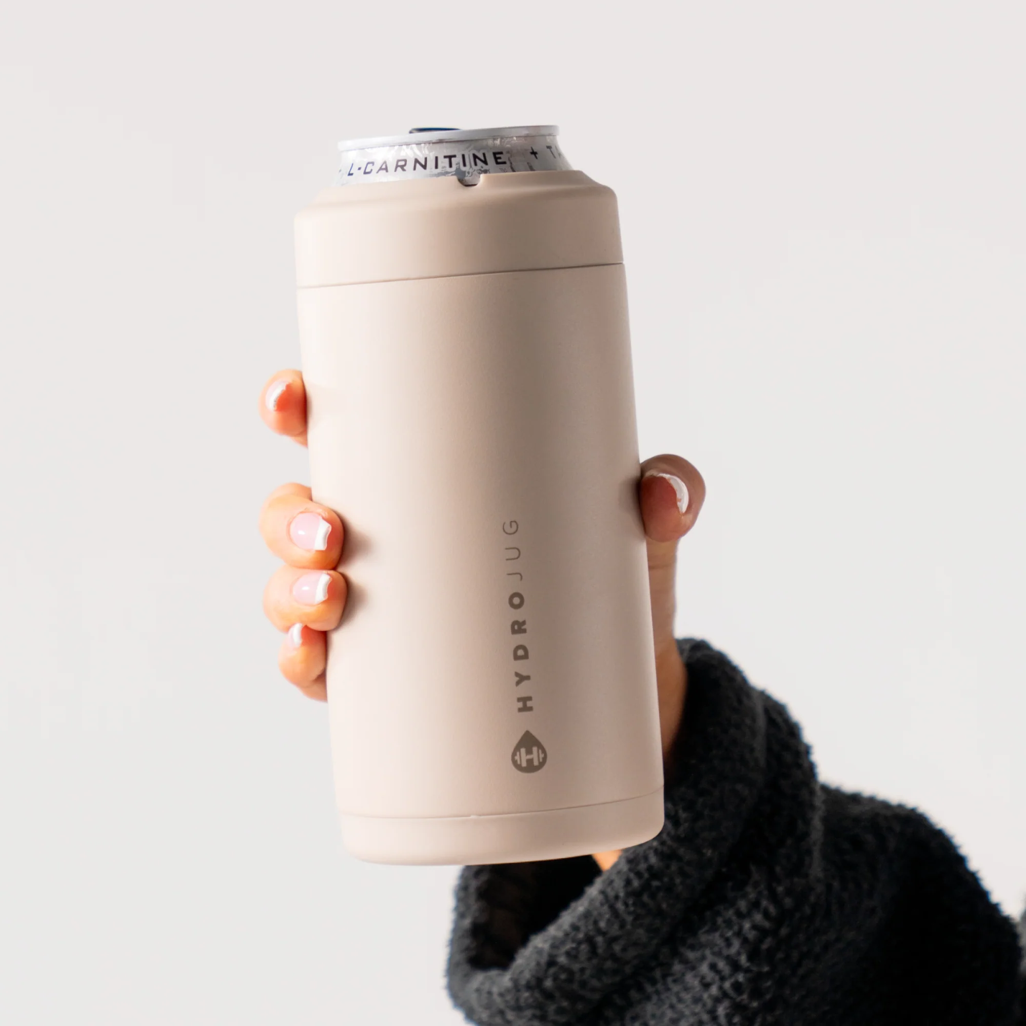 Can Cooler 16oz FreeSip® Stainless Steel Water Bottle - Dune