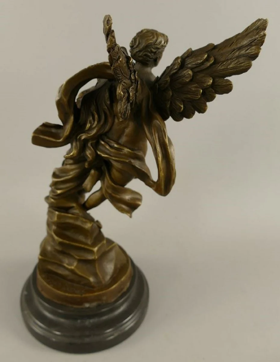 Art Nouveau bronze decorative figure Armor & Psyche bronze / black H. 31 cm