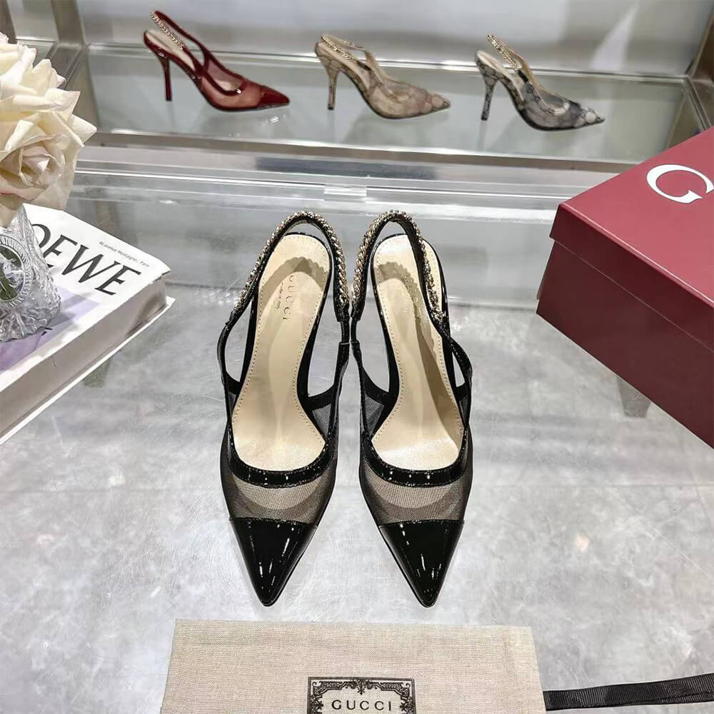 Gucci Signoria slingback pump - Top Club