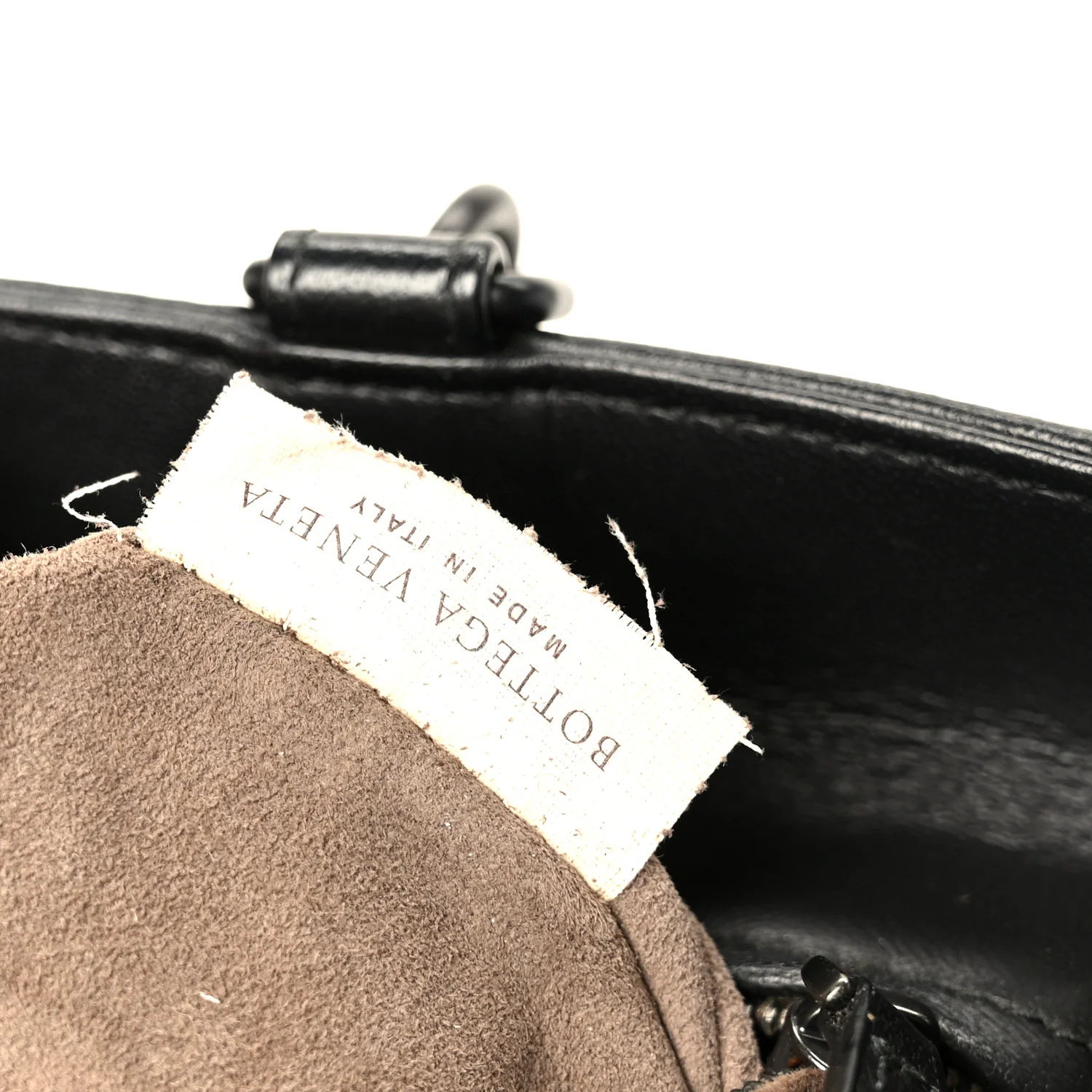 Nappa Intrecciato Large Roma Tote Black - Top Club