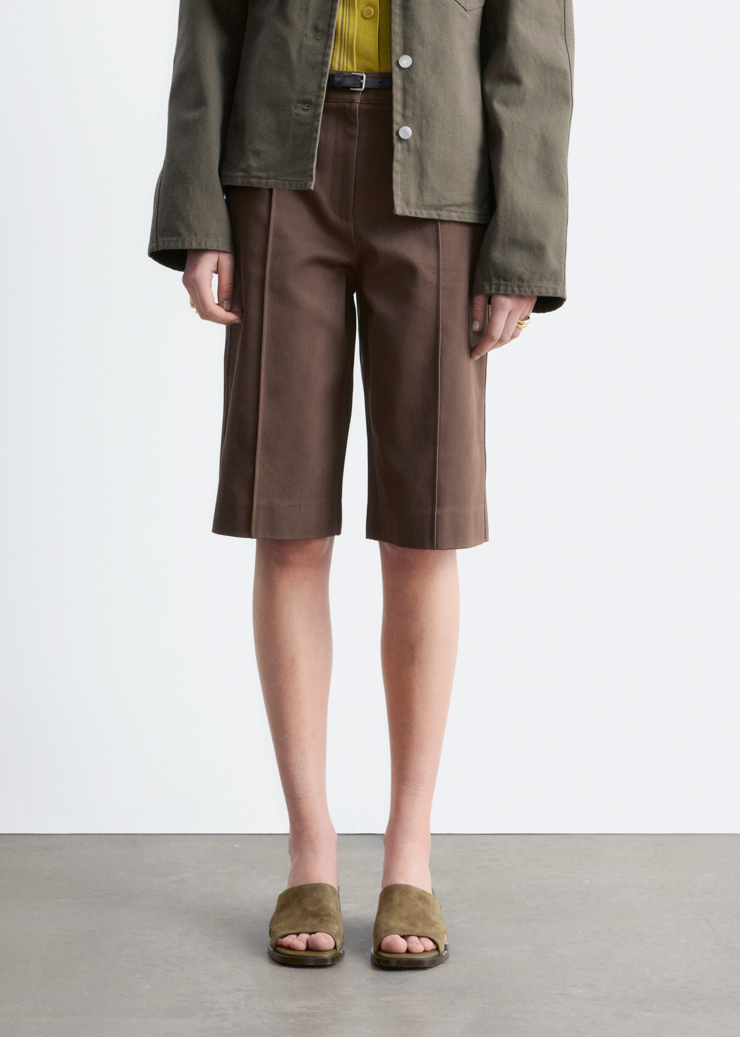 & Other Stories TAILORED BERMUDA SHORTS
