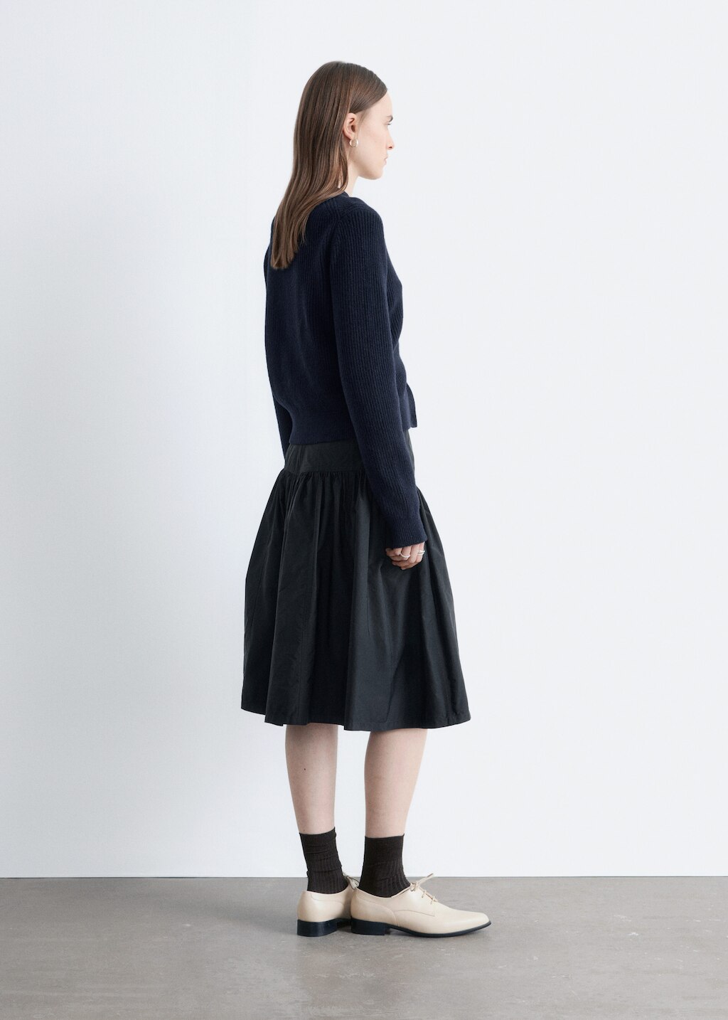 & Other Stories RIB-KNIT CARDIGAN