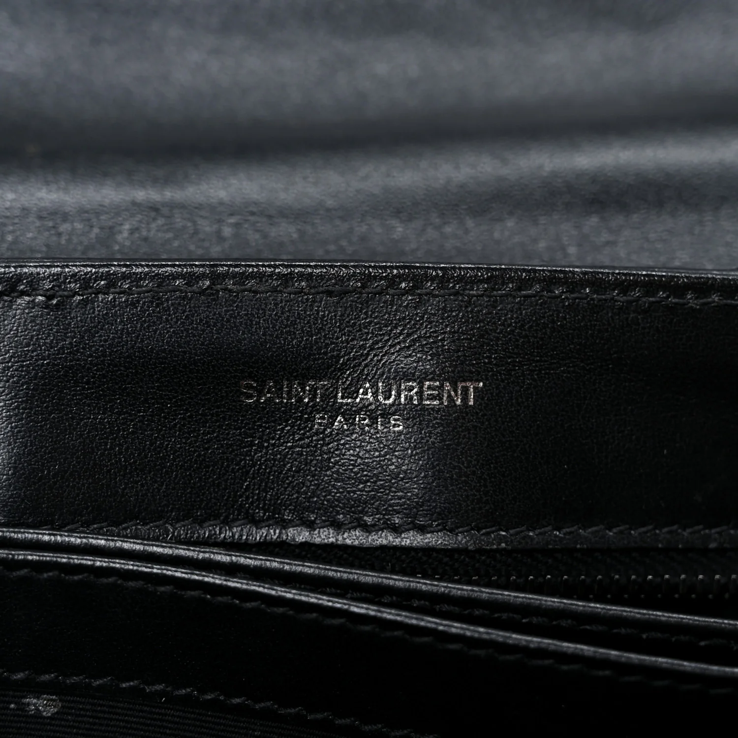 Calfskin Y Quilted Monogram Monochrome Toy Loulou Crossbody Bag Black - Top Club