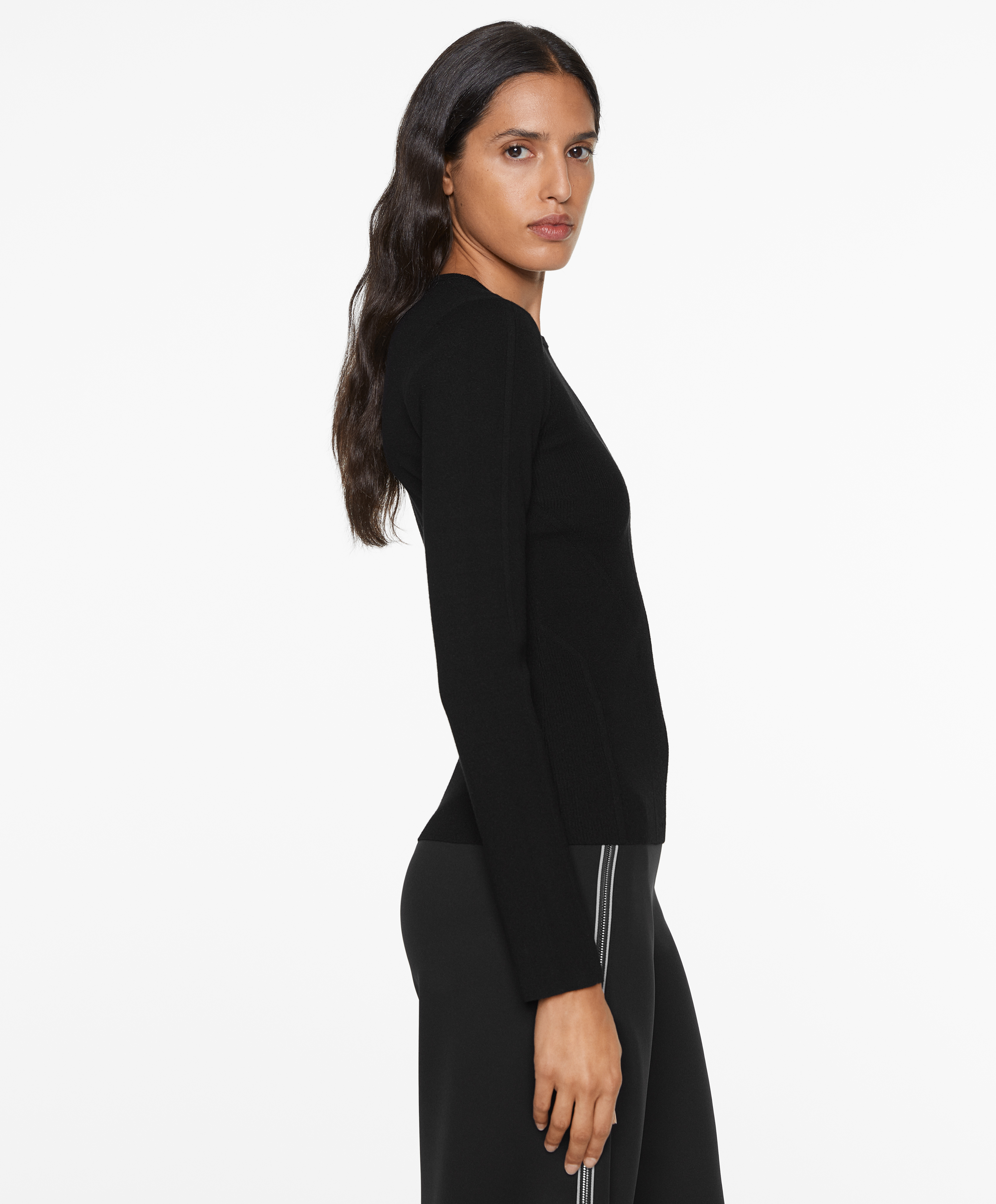 OYSHO Textured knit top