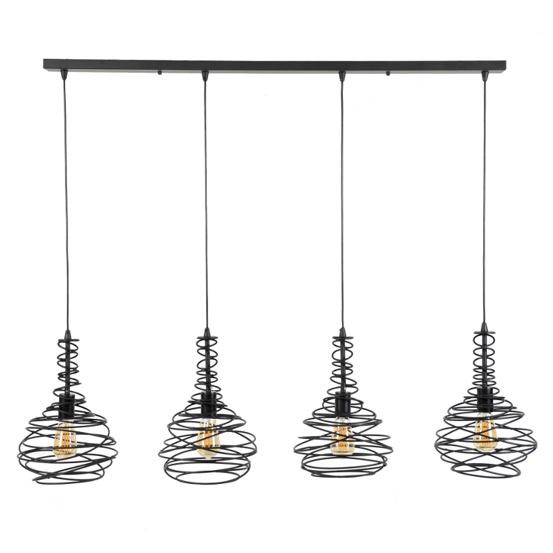 Hanglamp Hereford 4L Hanglamp Hereford 4-lichts