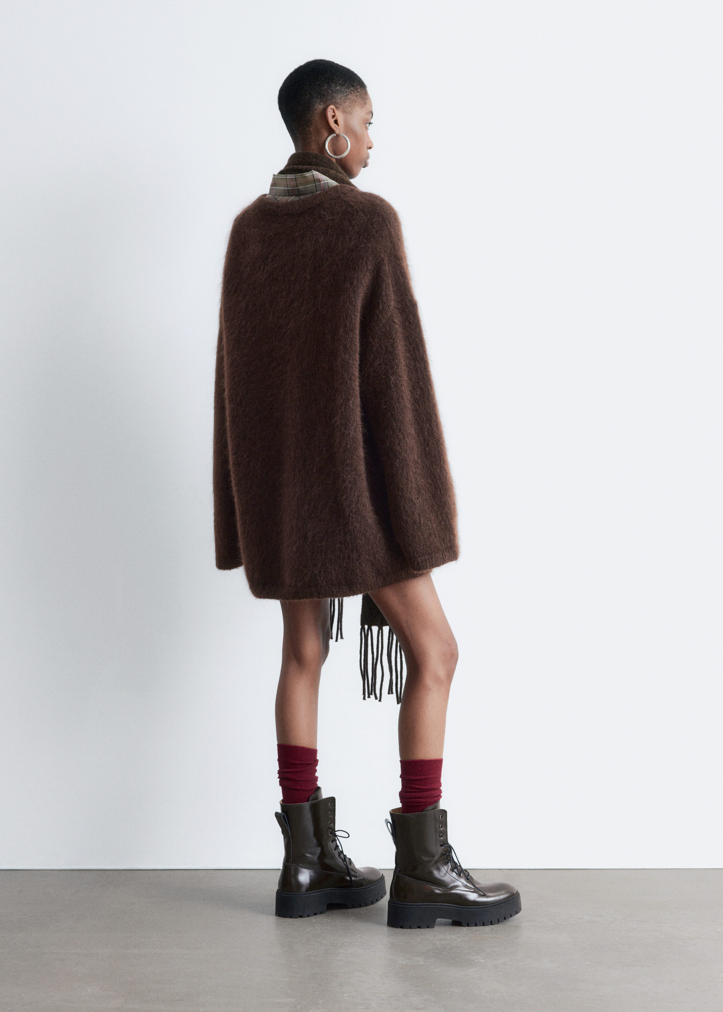 & Other Stories OVERSIZED MOHAIR-BLEND SWEATER