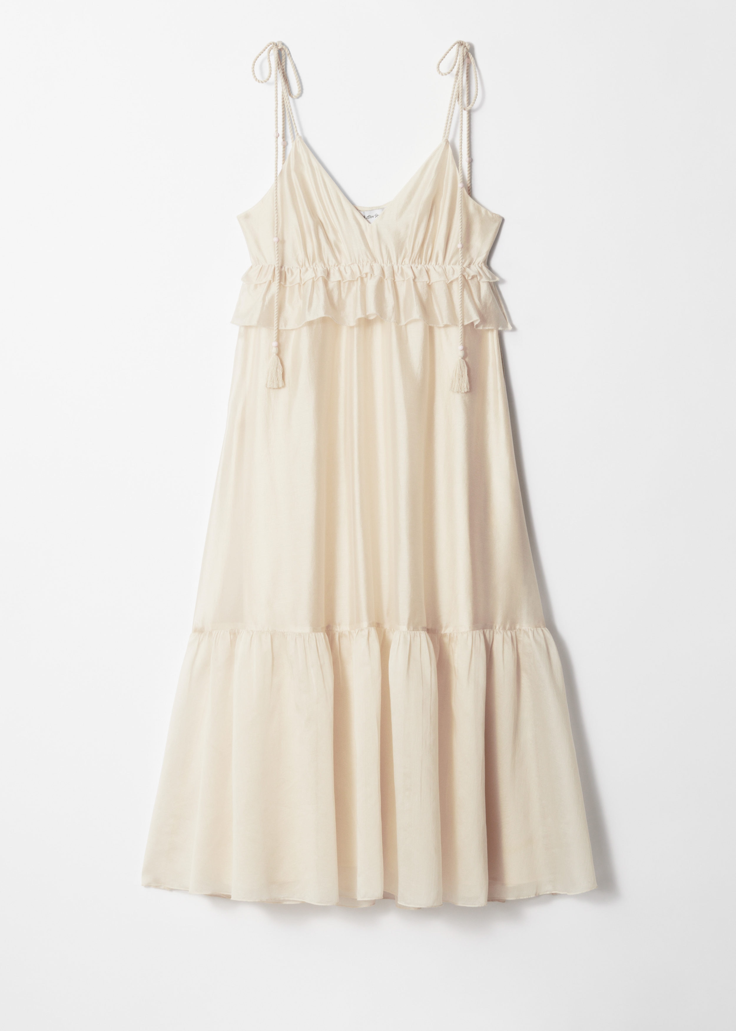 & Other Stories STRAPPY MIDI DRESS