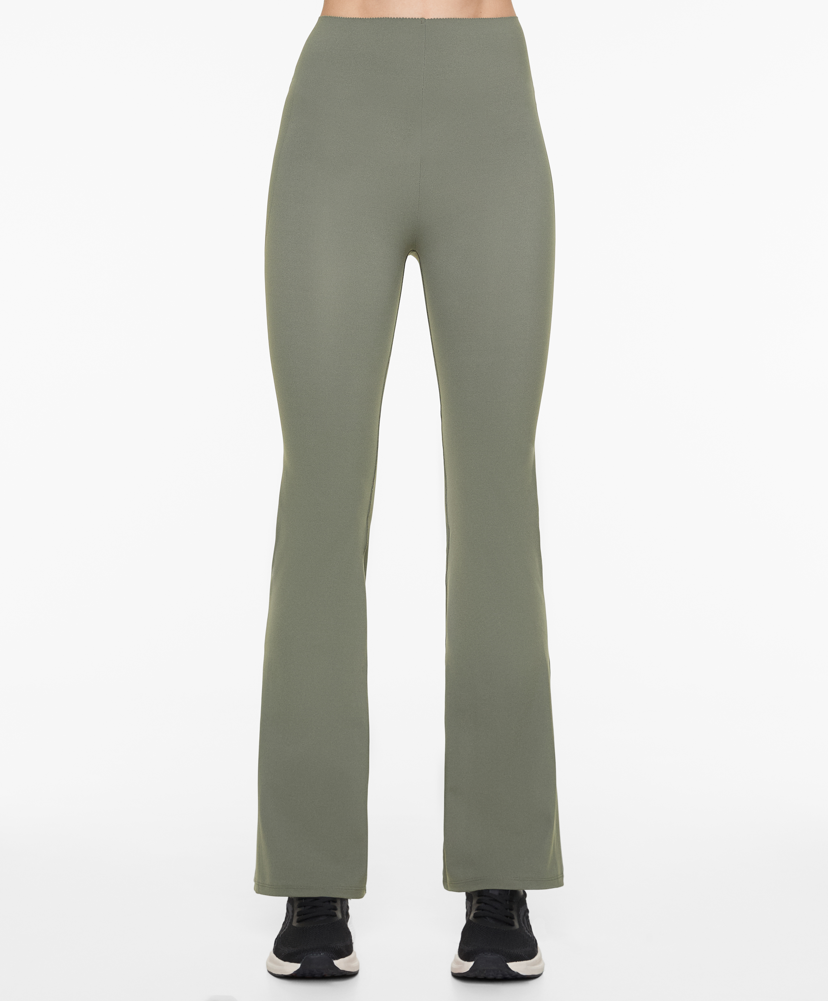 OYSHO Raise up core control compressive flare trousers