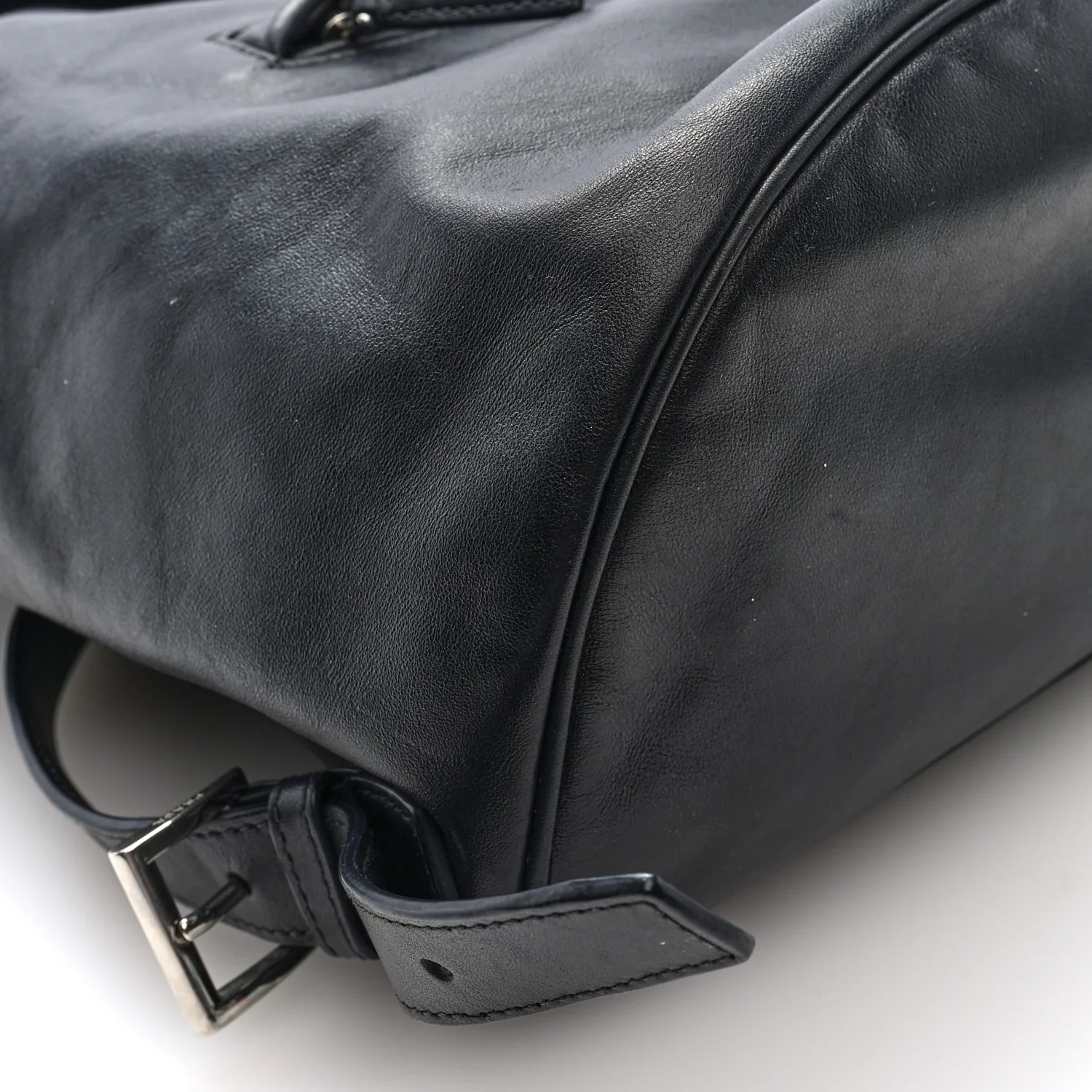 Calfskin Backpack Black - Top Club