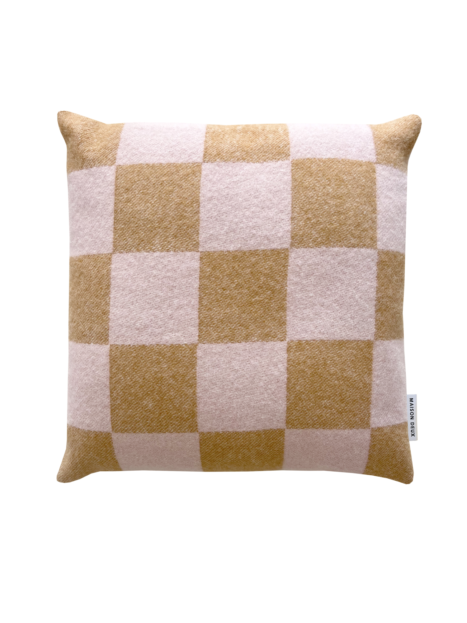 Kussenhoes Checkerboard terra roze