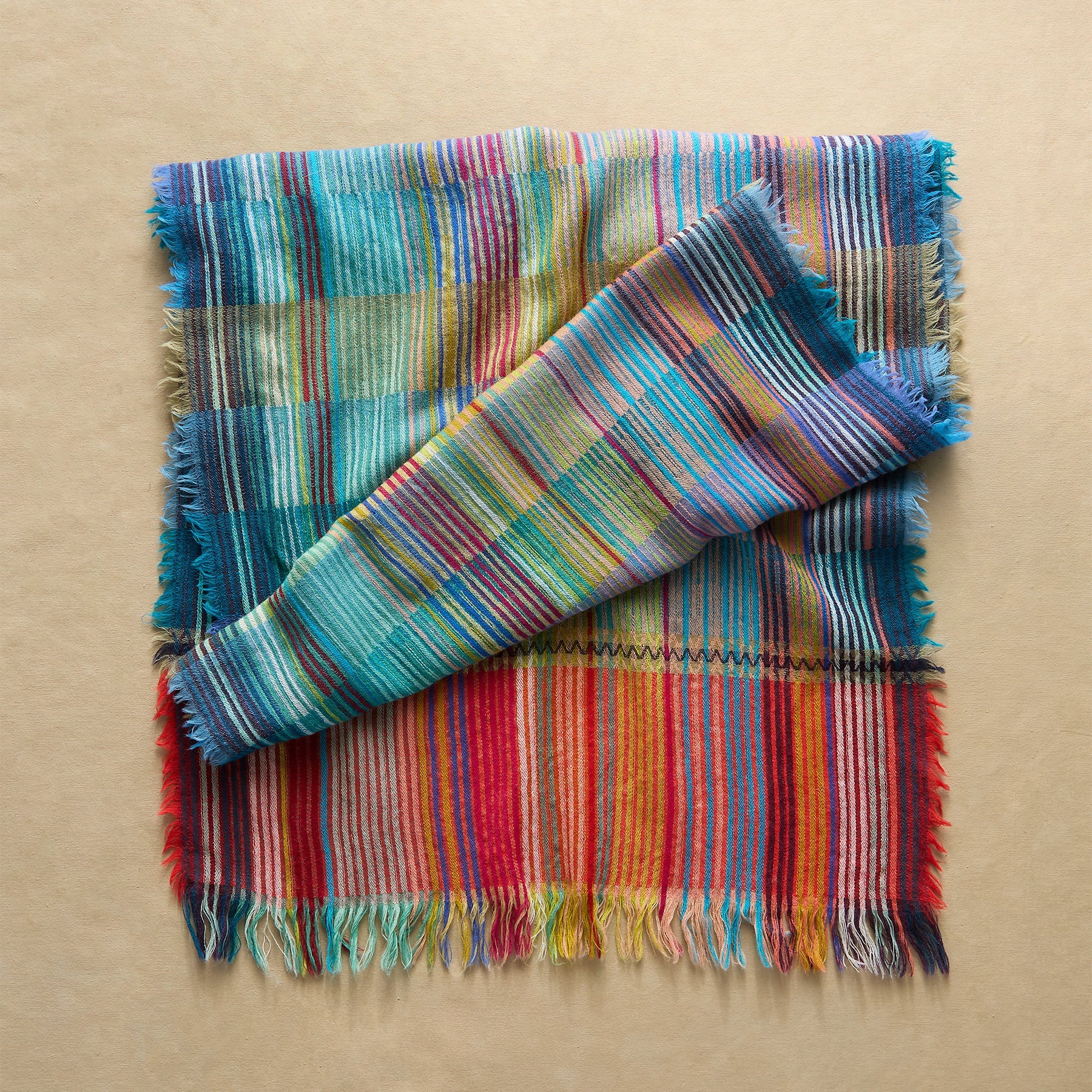 Carol Striped Scarf - Sundance Living
