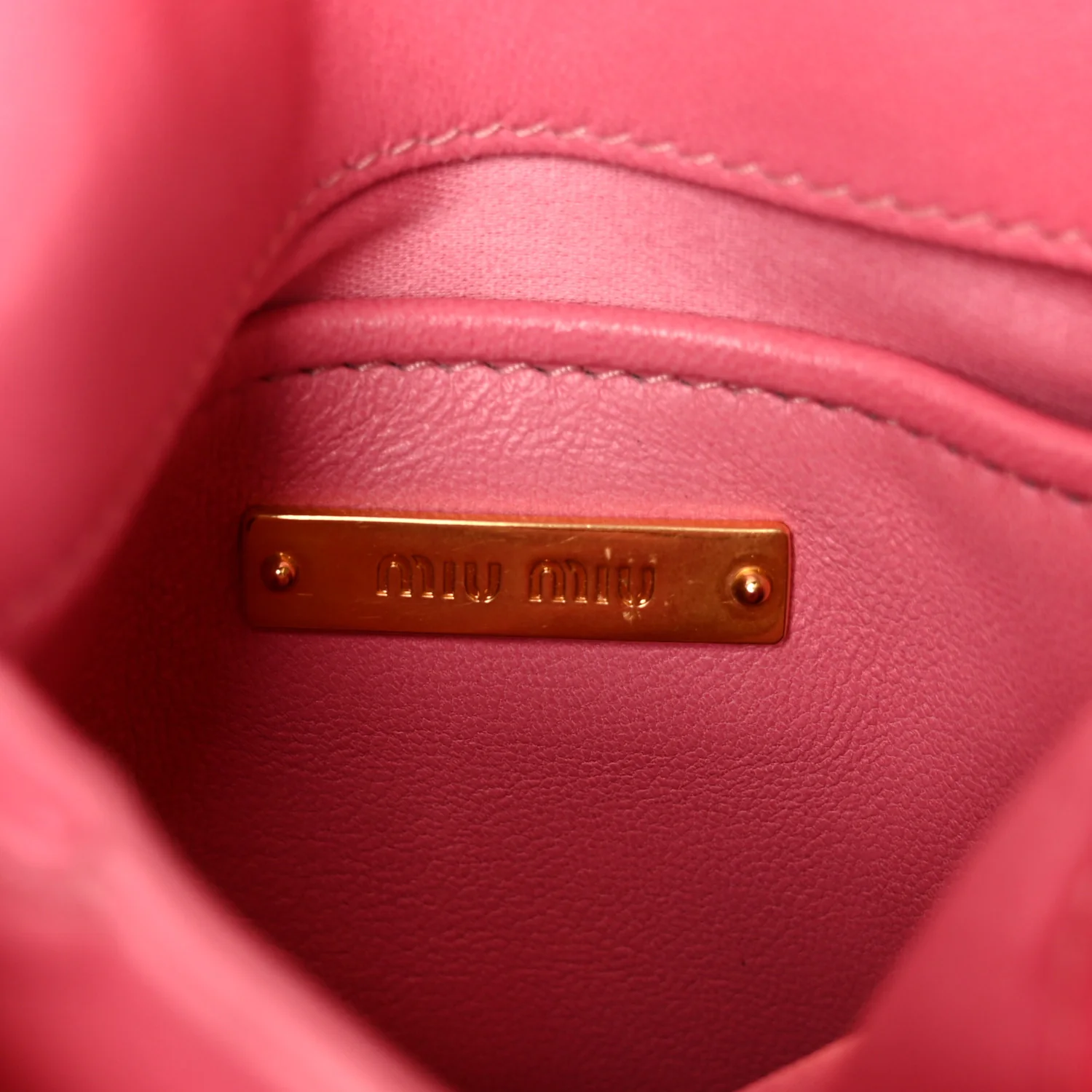 Nappa Matelasse Chain Crossbody Geranio - Top Club