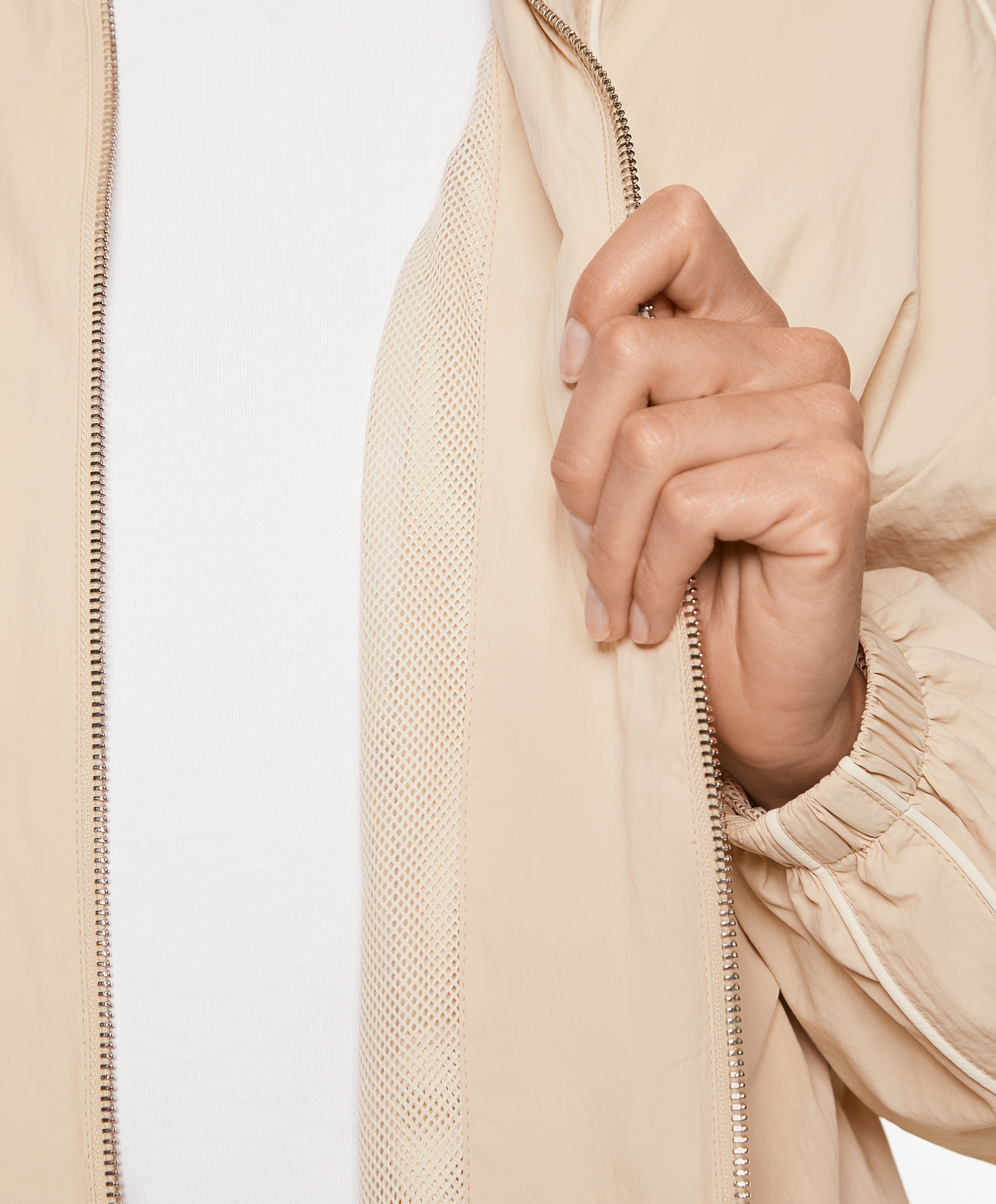 OYSHO Water-repellent oversize jacket