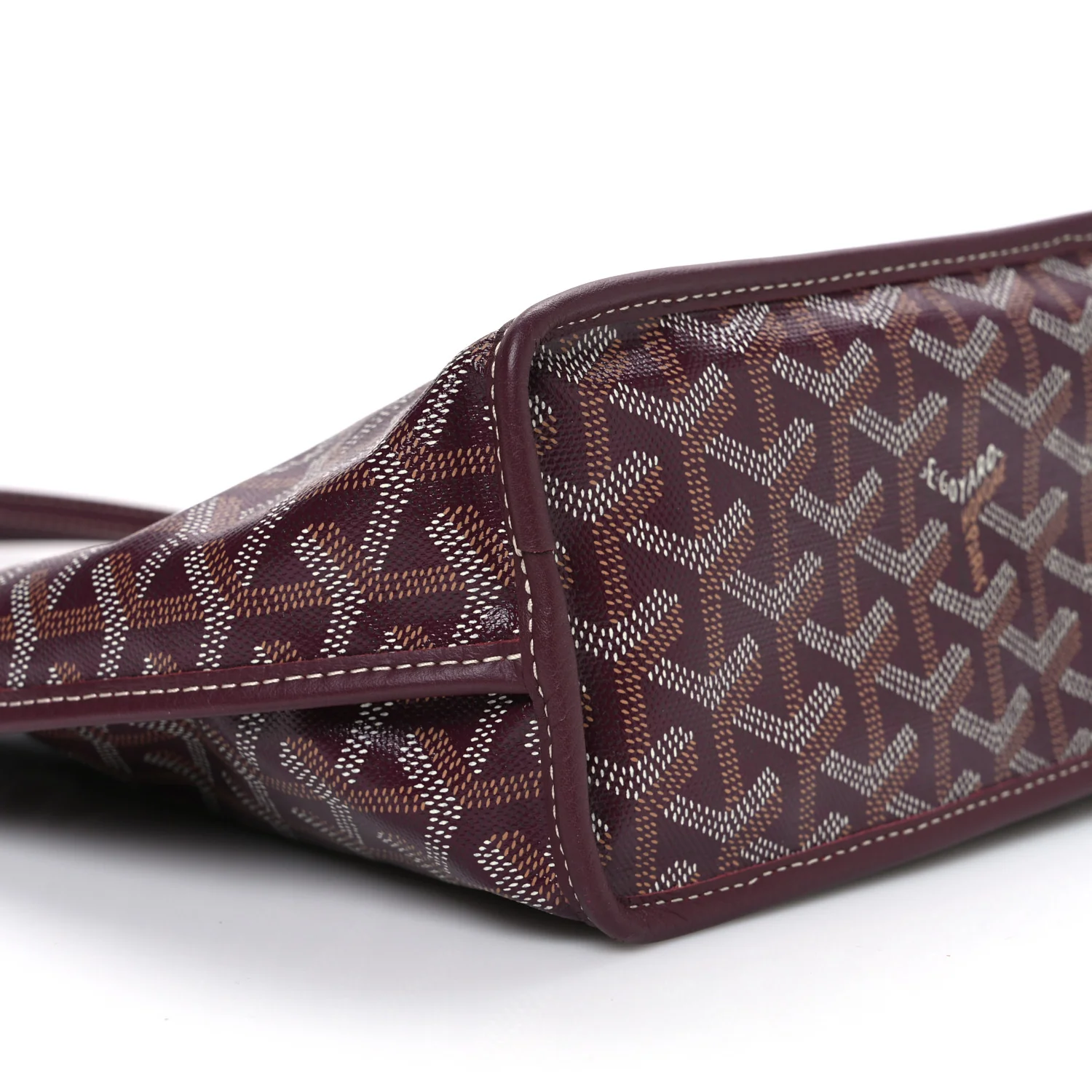 Goyardine Reversible Mini Anjou Burgundy - Top Club